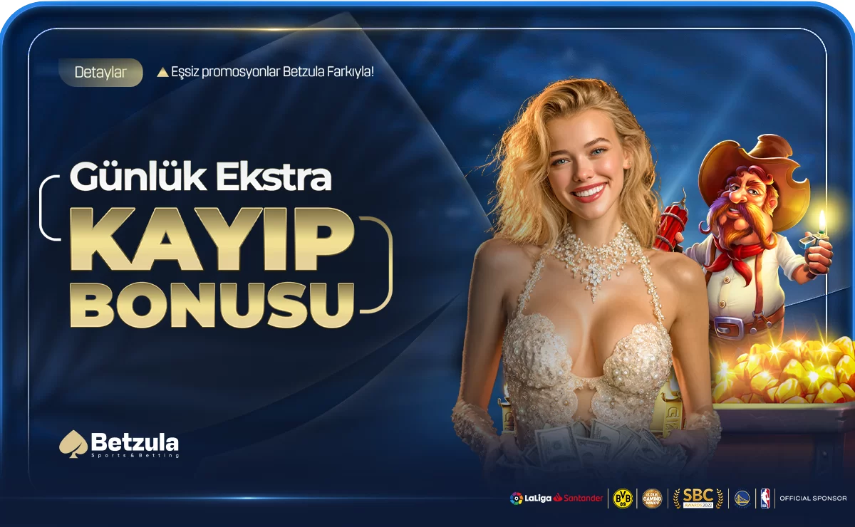 GÜNLÜK EKSTRA KAYIP BONUSU !